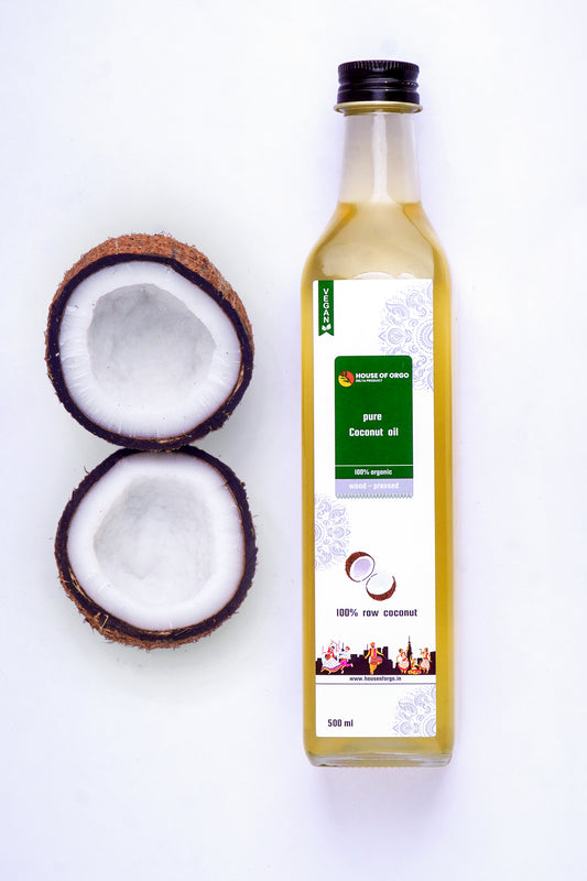 Wood Cold Pressed Coconut oil - House Of Orgo