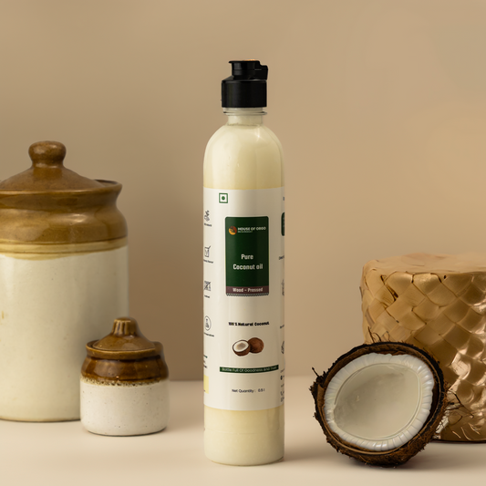 Wood Pressed Coconut Oil - House Of Orgo