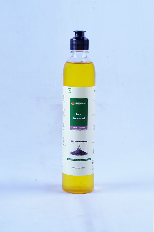 Wood Pressed Sesame Oil - House Of Orgo
