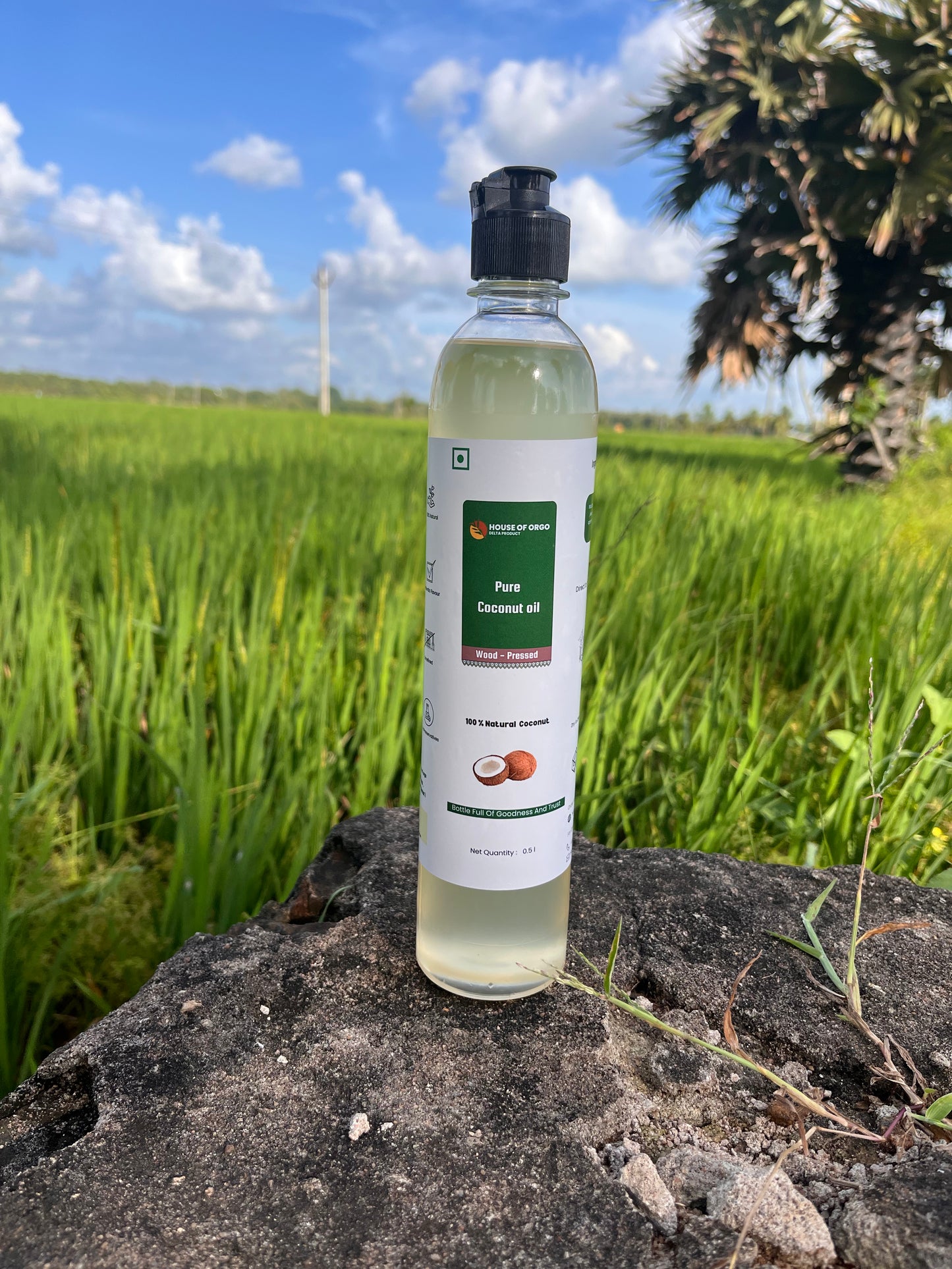 Wood Pressed Coconut Oil - House Of Orgo